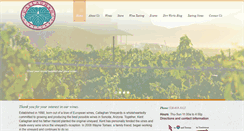 Desktop Screenshot of callaghanvineyards.com